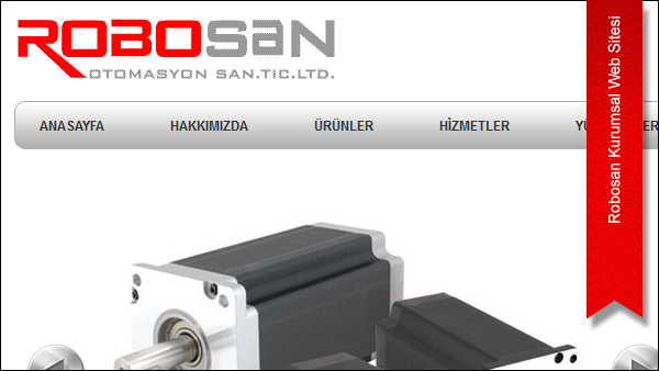 Step motor ve ekipmanlar� konusunda uzman firma web sitesi yay�nda.